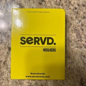 Servd His & Hers Card Game